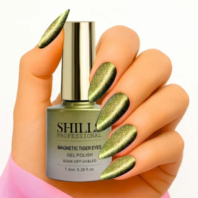 Shills Professional Magnetic Tiger Eyes Gel Polish (7-5ml) (Spg-420) (2)