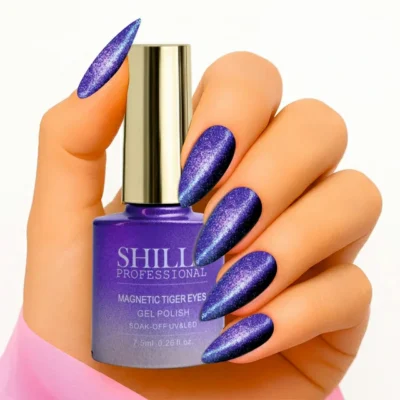 Shills Professional Magnetic Tiger Eyes Gel Polish (7-5ml) (Spg-421) (2)