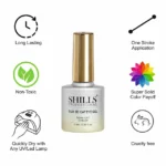 Shills Professional Silk 9D Cat Eye Gel Polish 357 (6)