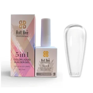 Bolt Bee Professional 5 In 1 Color Liquid Builder Gel (BIAB Gel) (15ml)