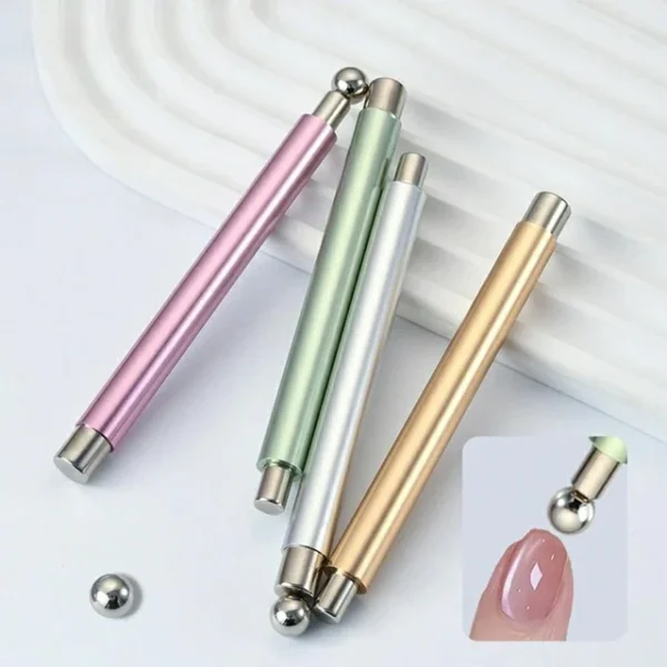 Cat Eye Nail Art Double Headed Bar Magnet3