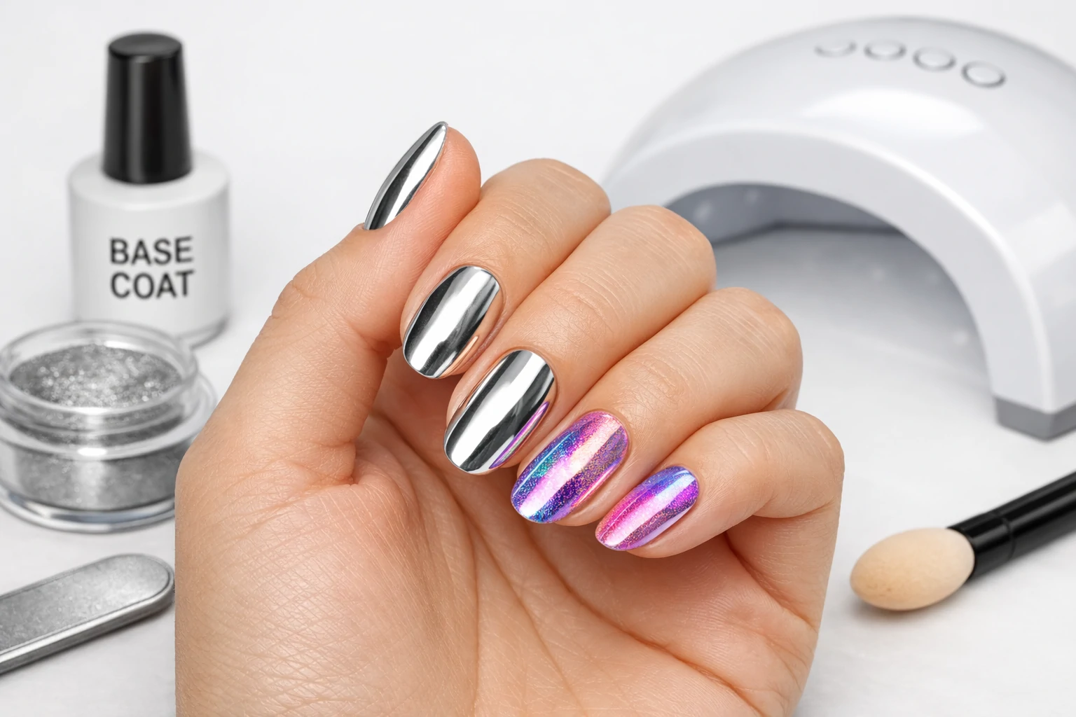 DIY Chrome Nails at Home The Complete Guide (5)