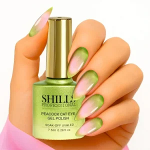 Shills Professional Peacock Cat Eye Gel Polish (7 (1)