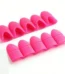 Pink silicone Soak Off Silicon Caps gel removals