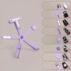 8-in-1 Cat Eye Nail Magnet Tool – Multi-Function Starfish Magnetic Stick for 3D5D Cat Eye Nail Art (1)