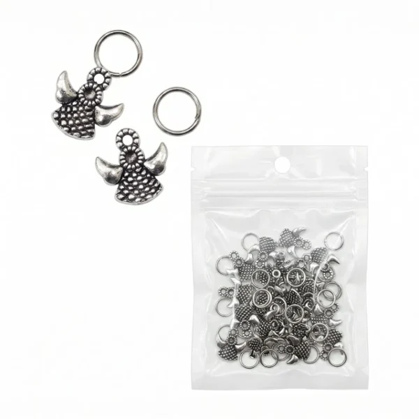 Angel Navratri Nail Charms