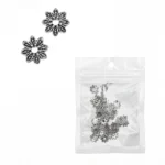 Flower 3 Navratri Nail Charms