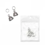 Laughing Buddha Navratri Nail Charms